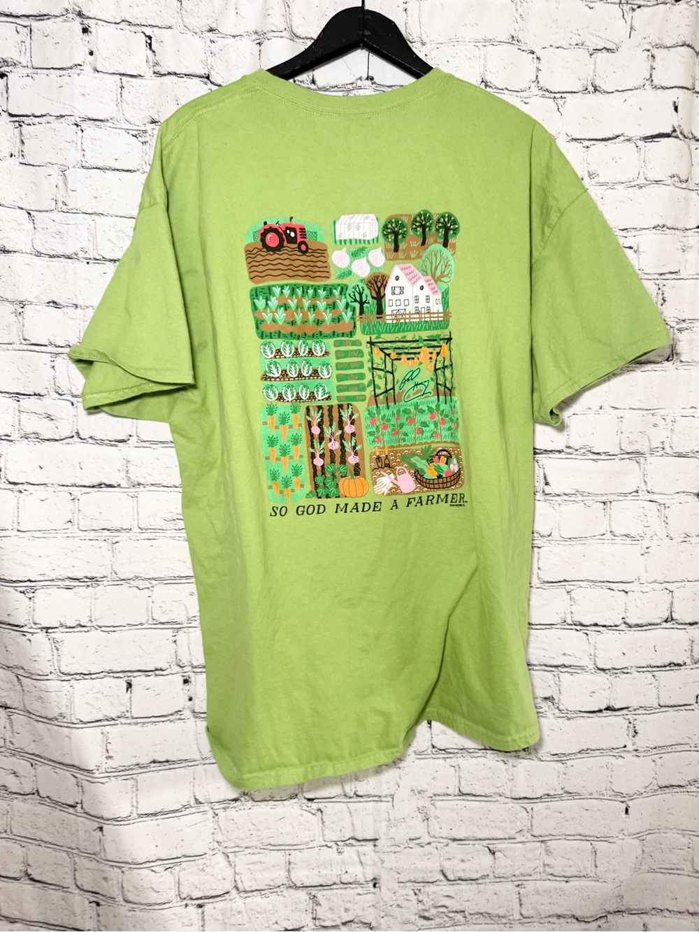 So God made a farmer. Graphic tshirt. Size 2X